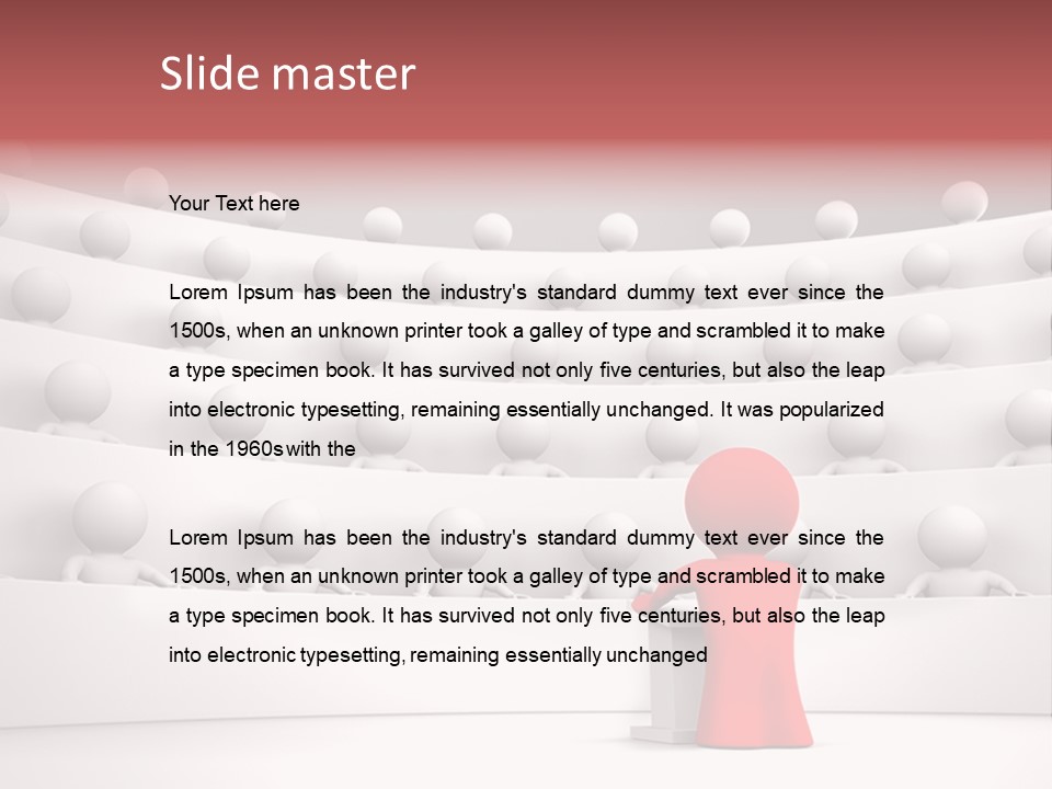 Presentation Audience Conference PowerPoint Template