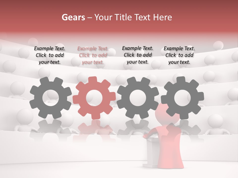 Presentation Audience Conference PowerPoint Template