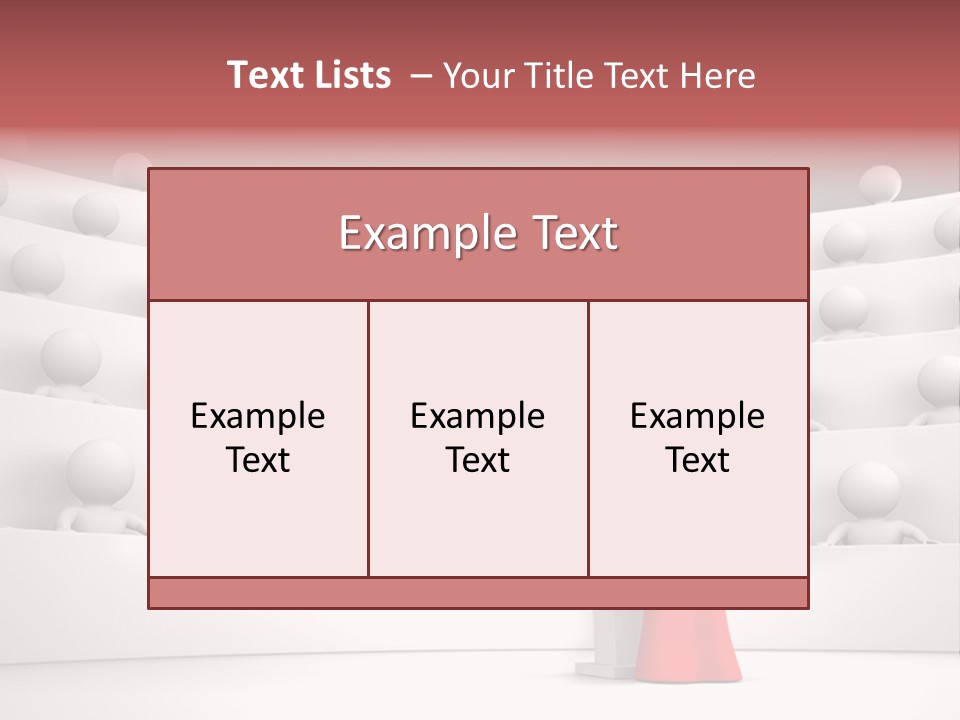 Presentation Audience Conference PowerPoint Template