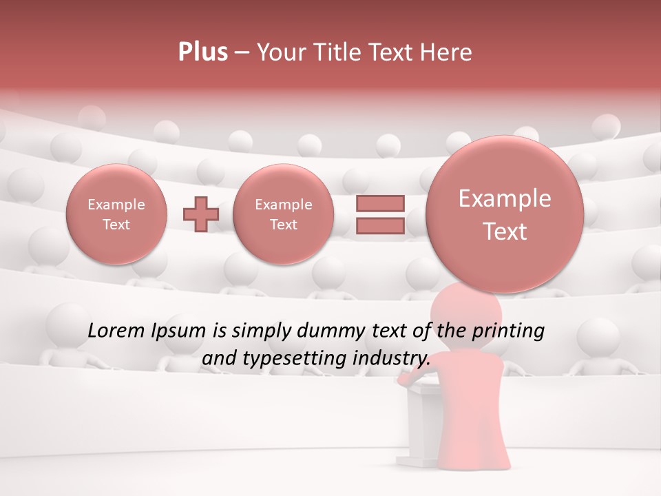 Presentation Audience Conference PowerPoint Template