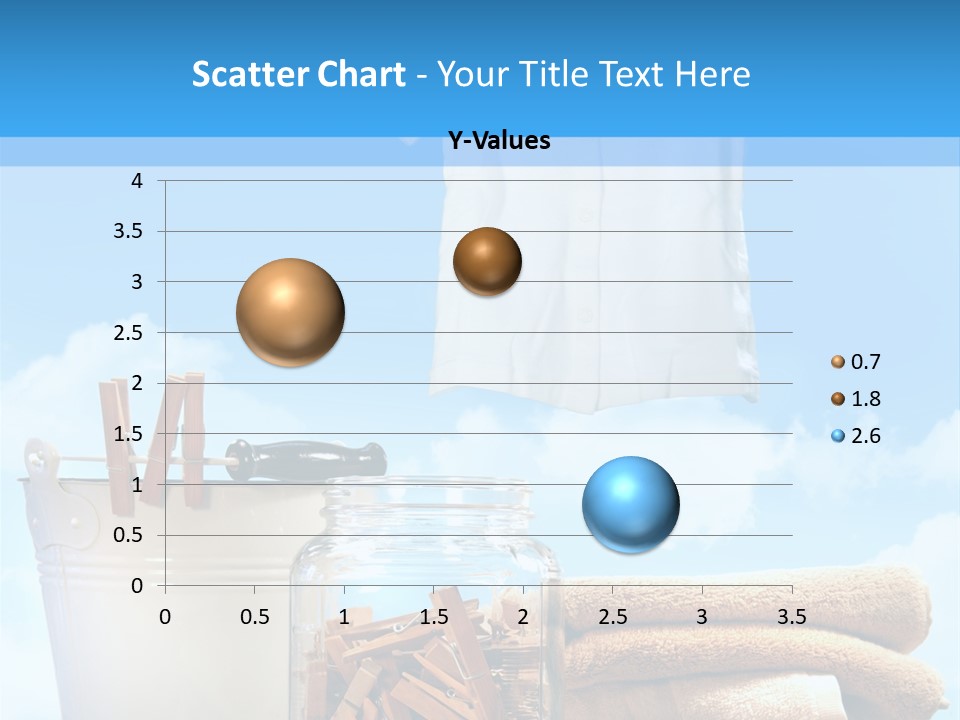 Sunny Clothes Cord PowerPoint Template