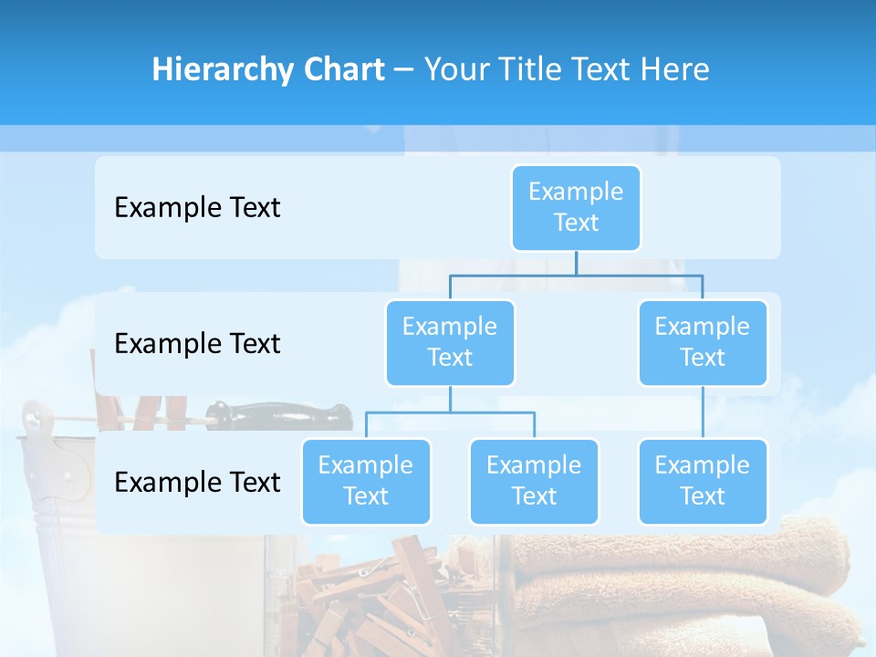Sunny Clothes Cord PowerPoint Template