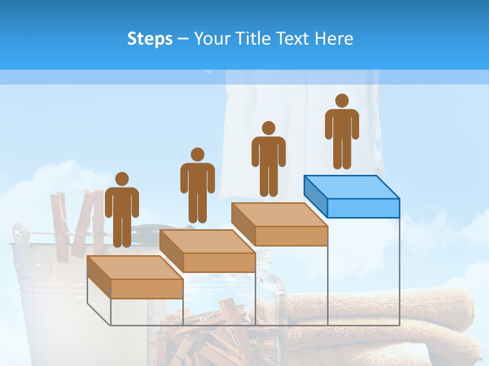 Sunny Clothes Cord PowerPoint Template