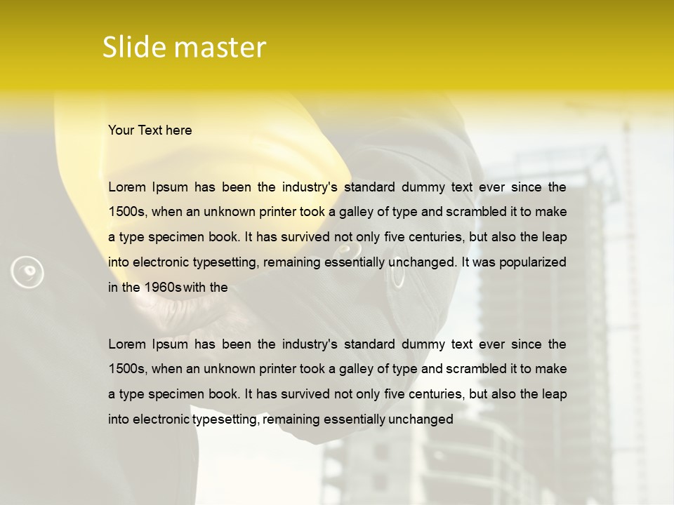 Employed Site Safety PowerPoint Template