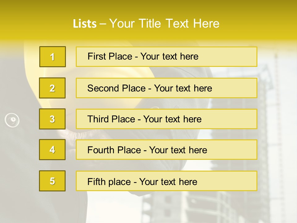 Employed Site Safety PowerPoint Template