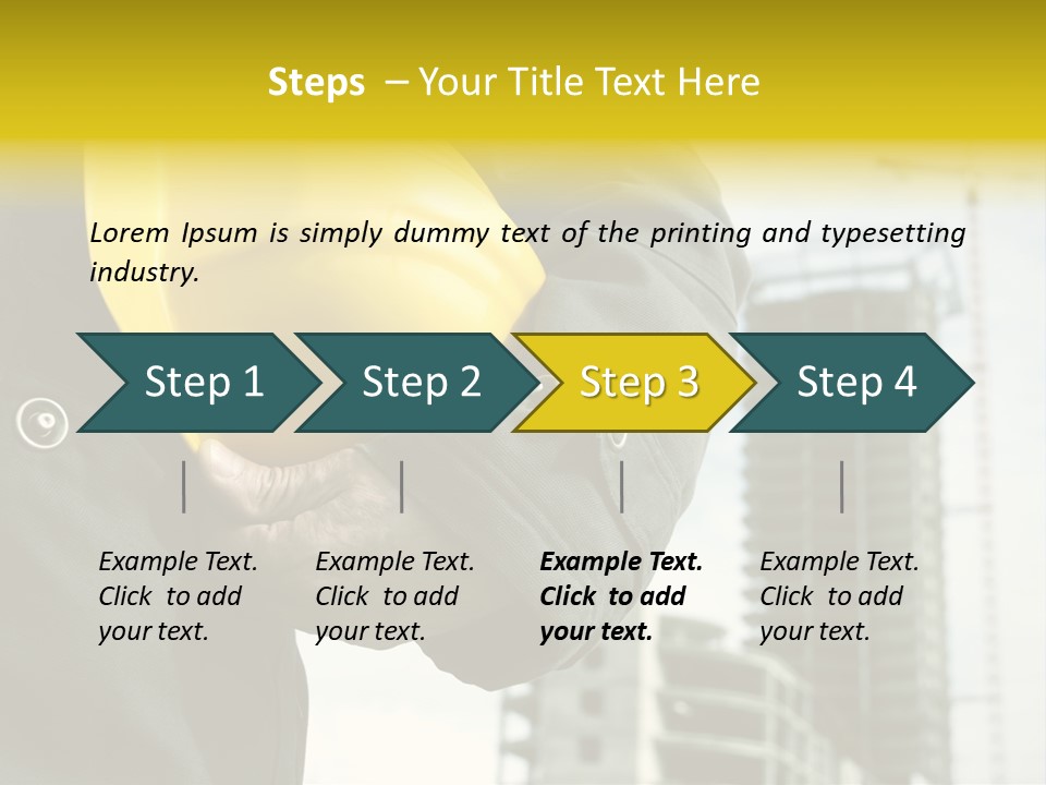 Employed Site Safety PowerPoint Template