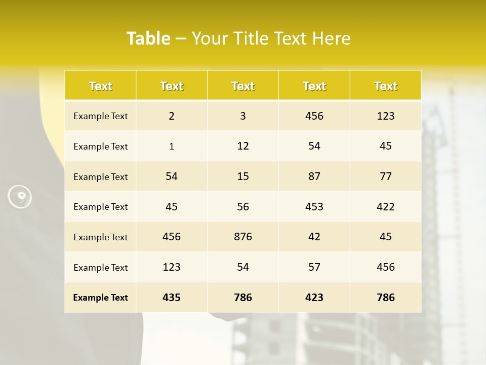 Employed Site Safety PowerPoint Template