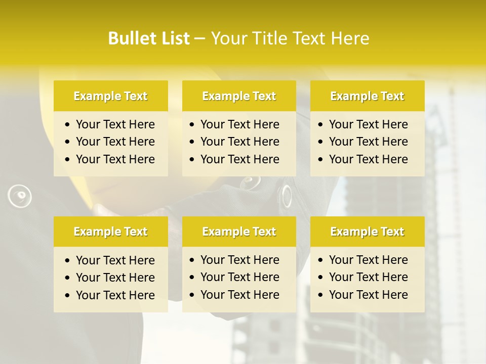Employed Site Safety PowerPoint Template