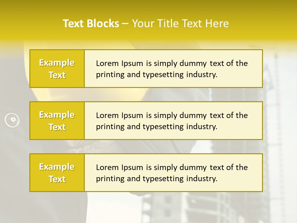 Employed Site Safety PowerPoint Template