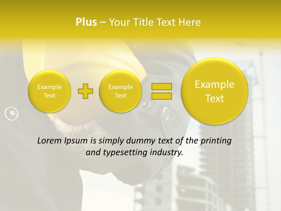 Employed Site Safety PowerPoint Template