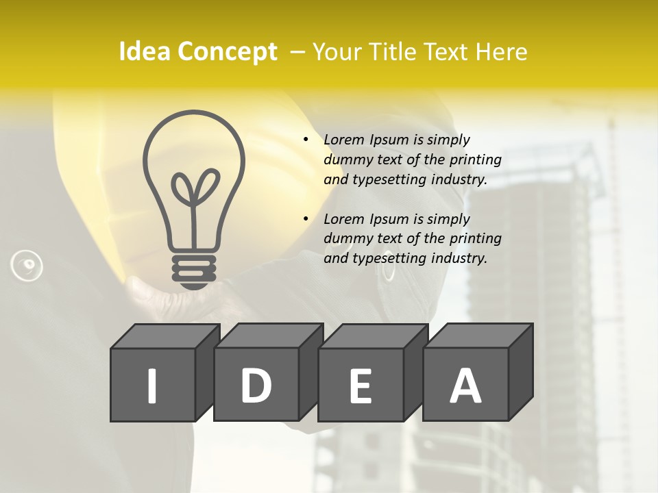 Employed Site Safety PowerPoint Template