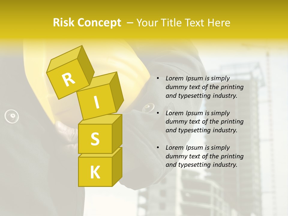 Employed Site Safety PowerPoint Template