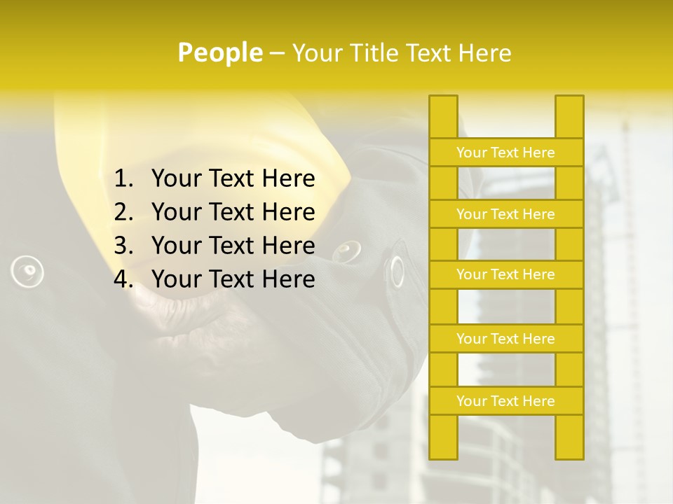 Employed Site Safety PowerPoint Template