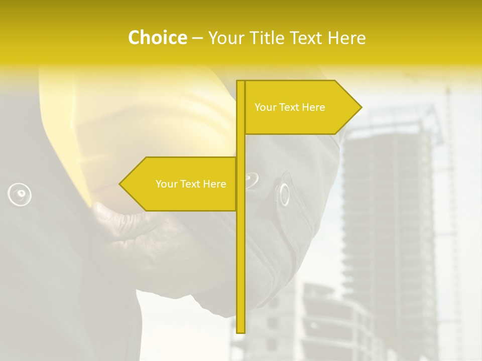 Employed Site Safety PowerPoint Template