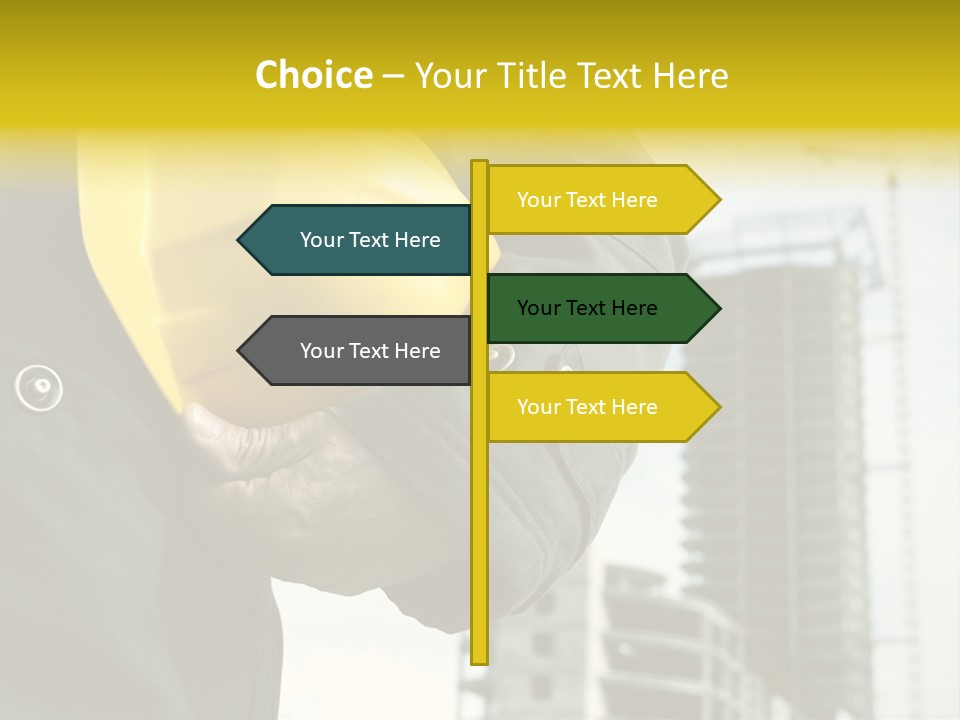 Employed Site Safety PowerPoint Template