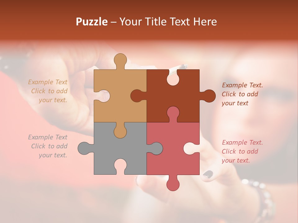 Human Cannabis Horizontal PowerPoint Template