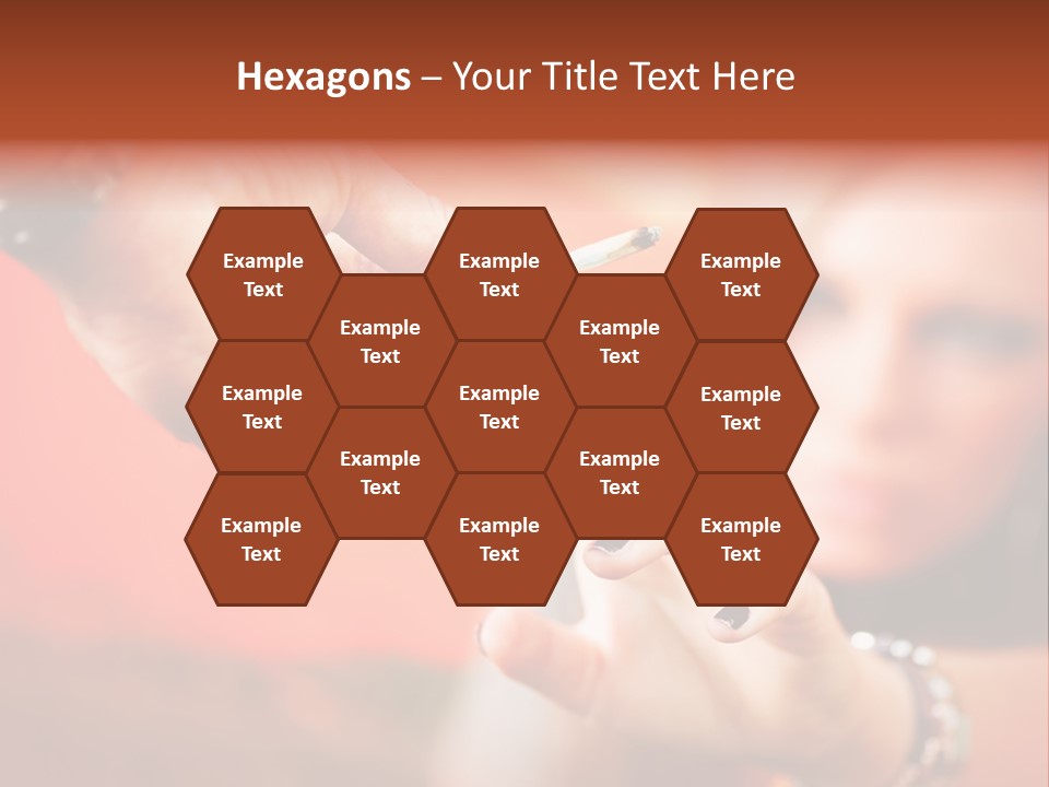 Human Cannabis Horizontal PowerPoint Template
