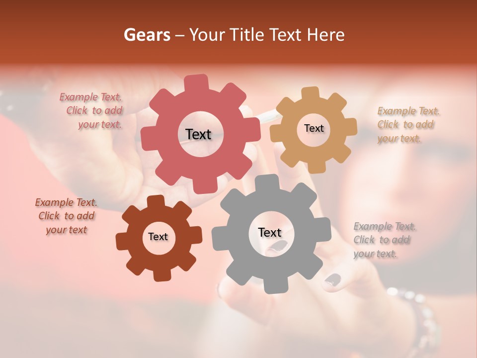 Human Cannabis Horizontal PowerPoint Template