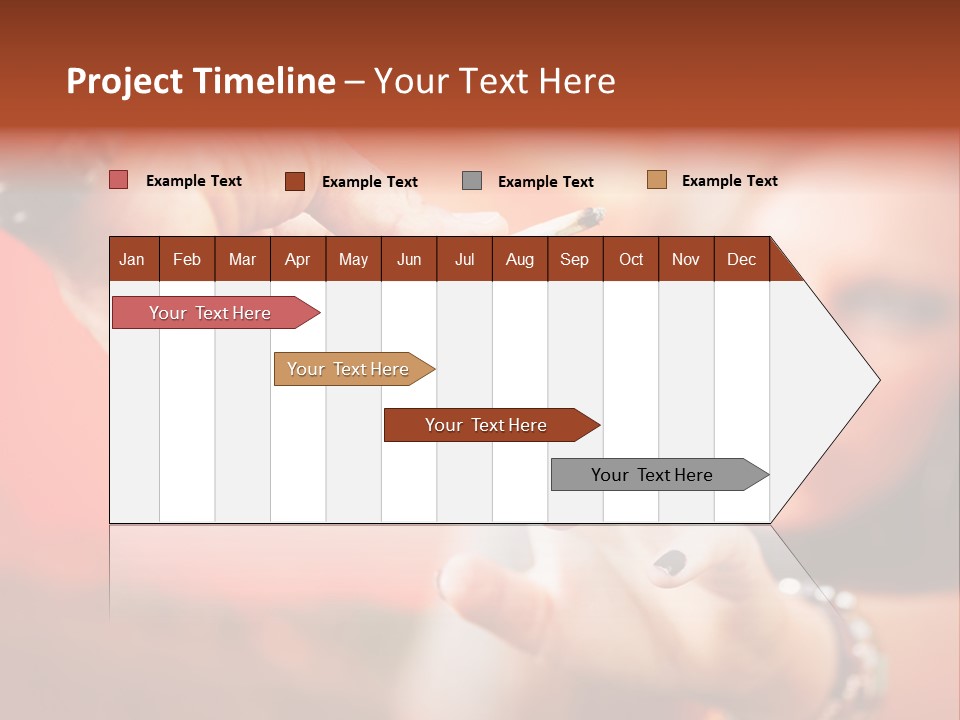 Human Cannabis Horizontal PowerPoint Template