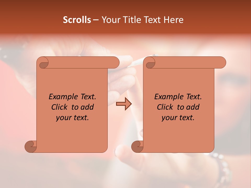 Human Cannabis Horizontal PowerPoint Template