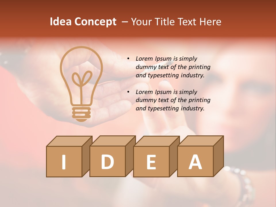 Human Cannabis Horizontal PowerPoint Template