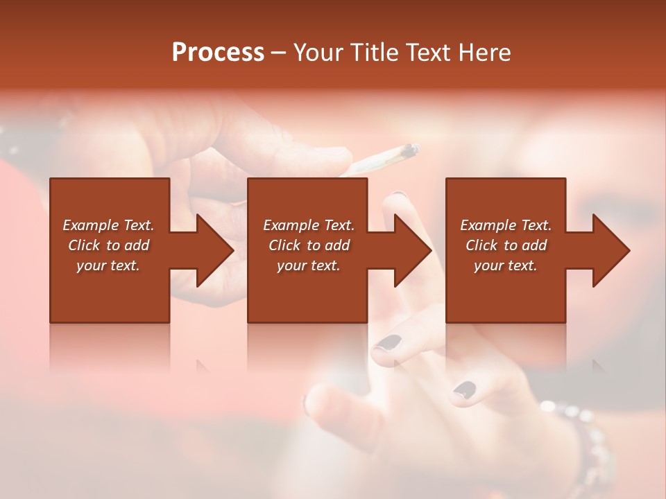 Human Cannabis Horizontal PowerPoint Template