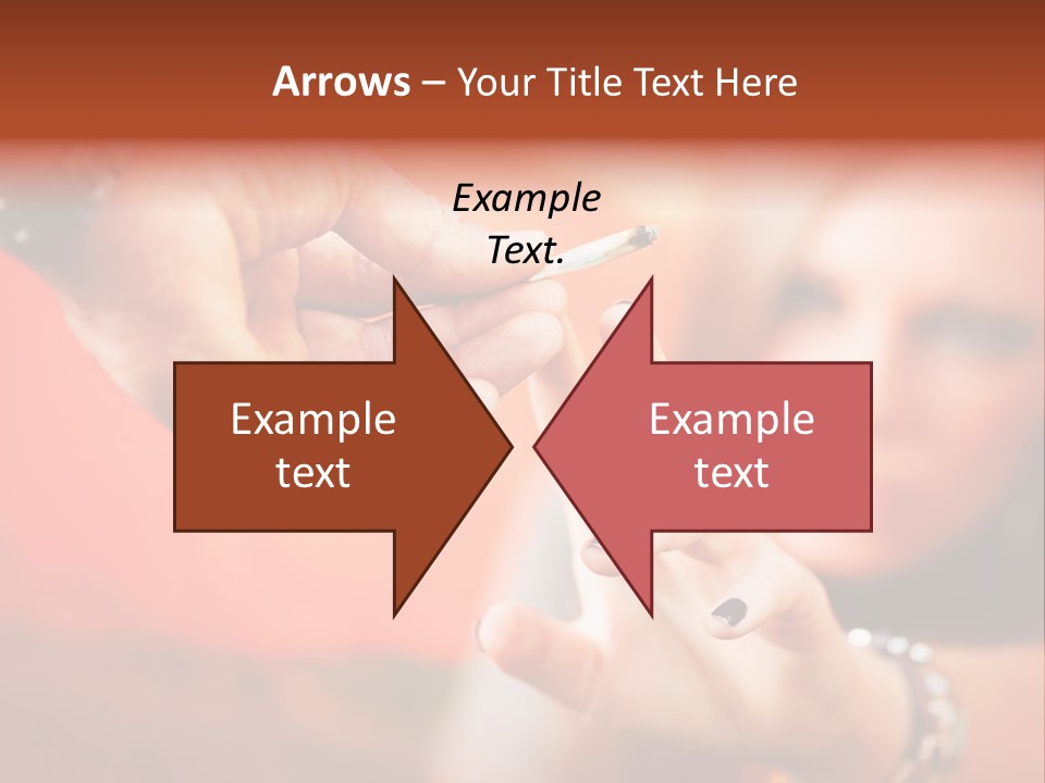 Human Cannabis Horizontal PowerPoint Template