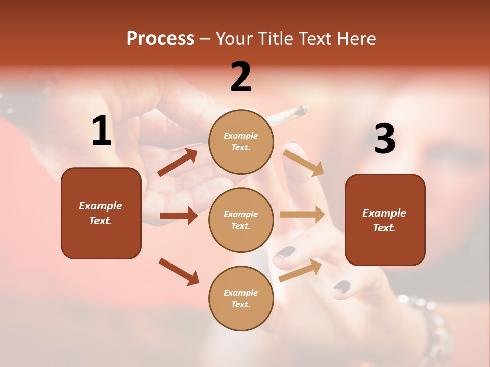 Human Cannabis Horizontal PowerPoint Template