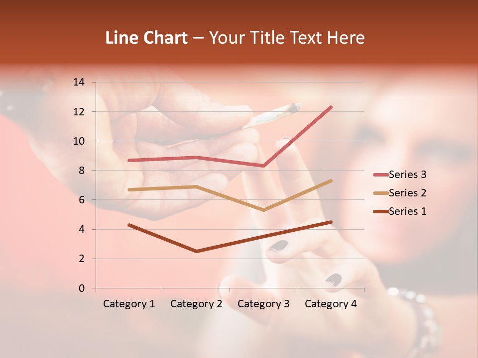 Human Cannabis Horizontal PowerPoint Template
