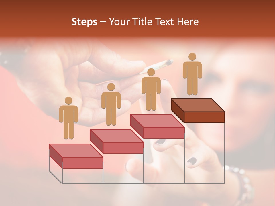 Human Cannabis Horizontal PowerPoint Template