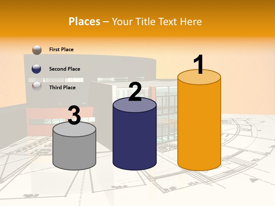 Plan Residential Rendering PowerPoint Template