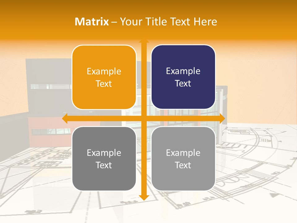 Plan Residential Rendering PowerPoint Template