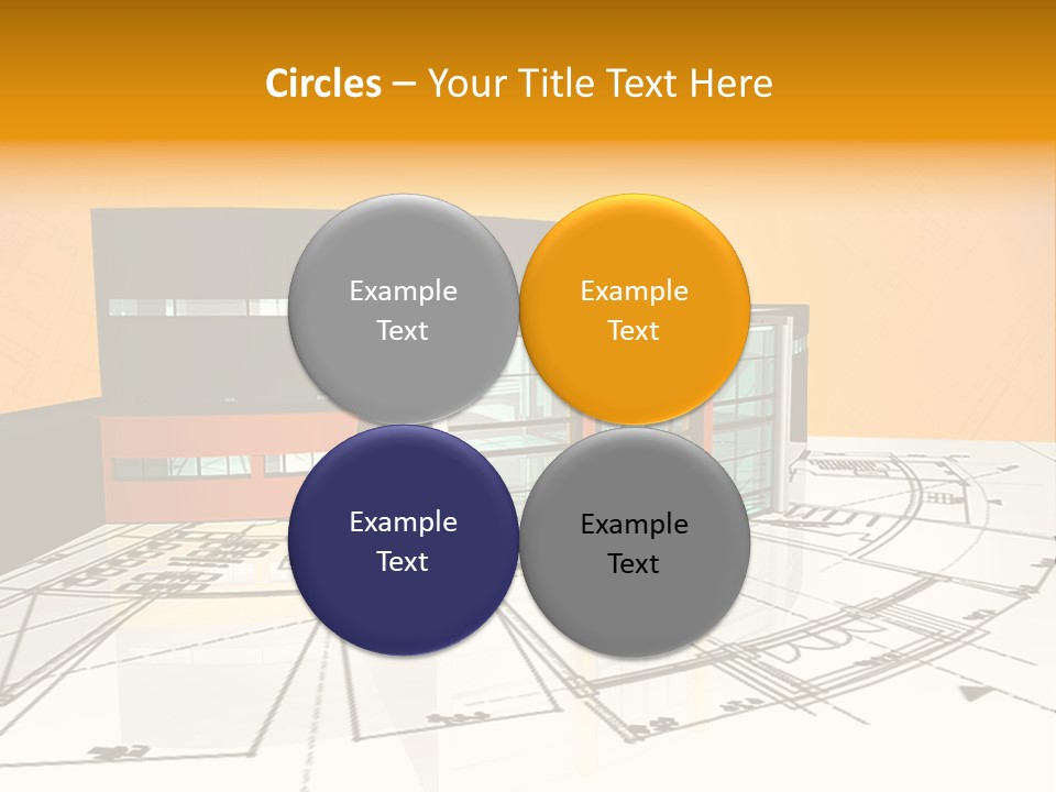 Plan Residential Rendering PowerPoint Template
