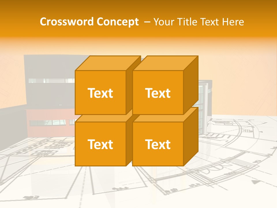Plan Residential Rendering PowerPoint Template