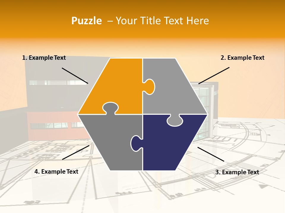 Plan Residential Rendering PowerPoint Template