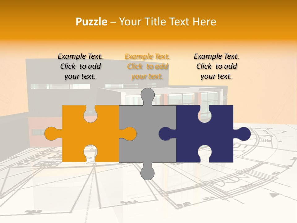 Plan Residential Rendering PowerPoint Template