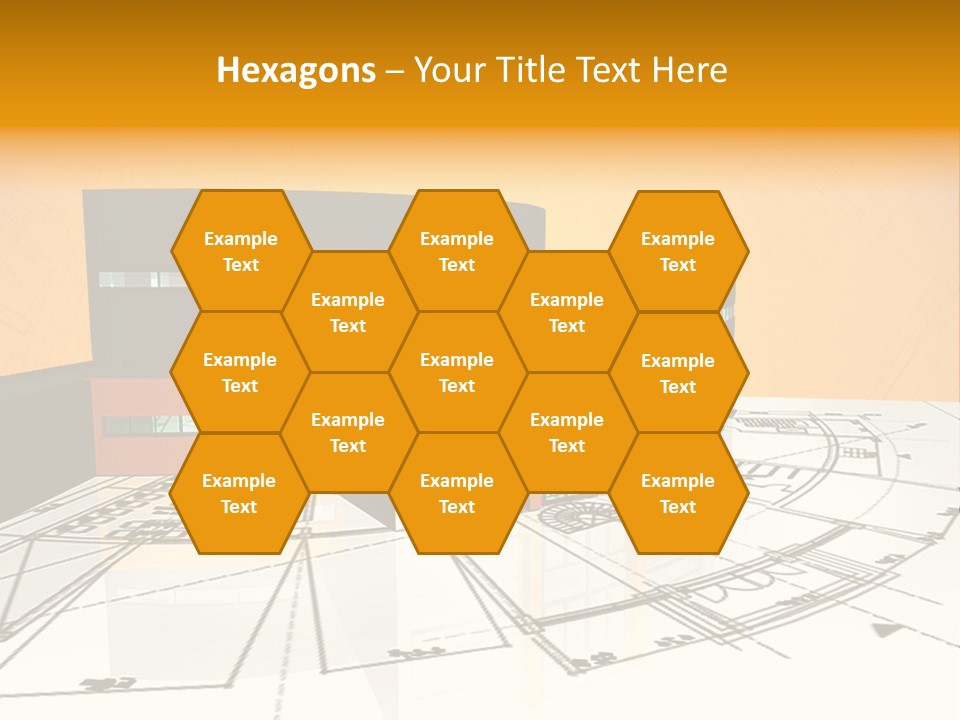 Plan Residential Rendering PowerPoint Template