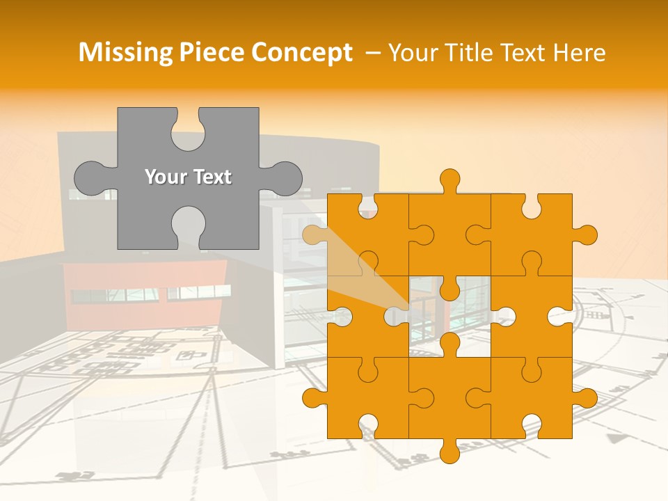 Plan Residential Rendering PowerPoint Template