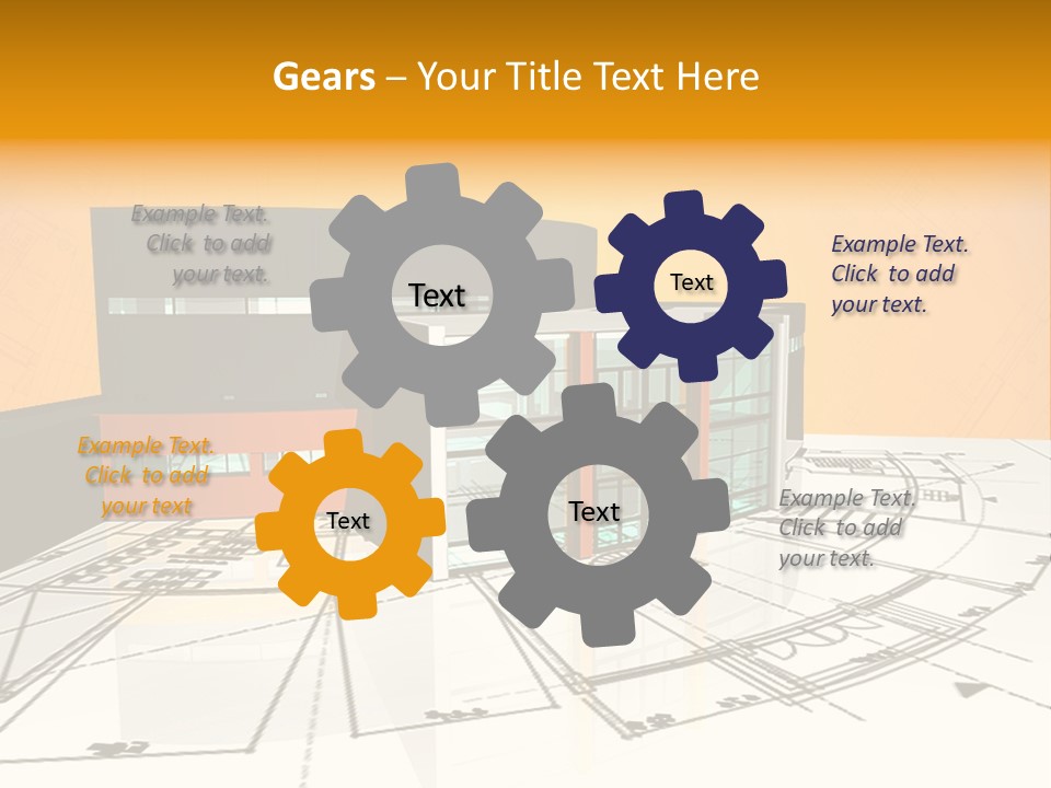 Plan Residential Rendering PowerPoint Template
