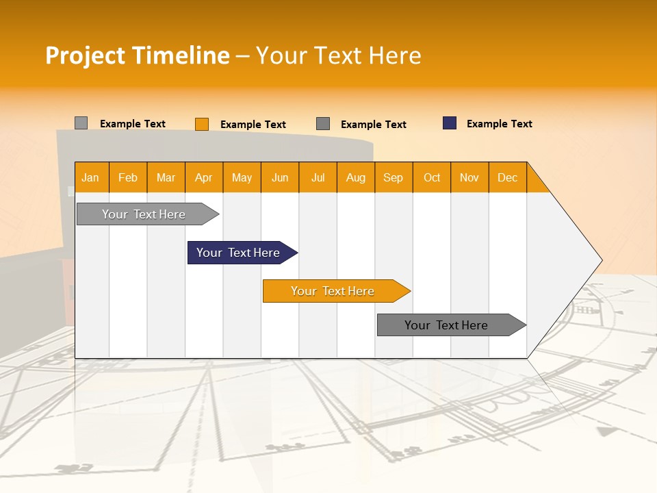 Plan Residential Rendering PowerPoint Template