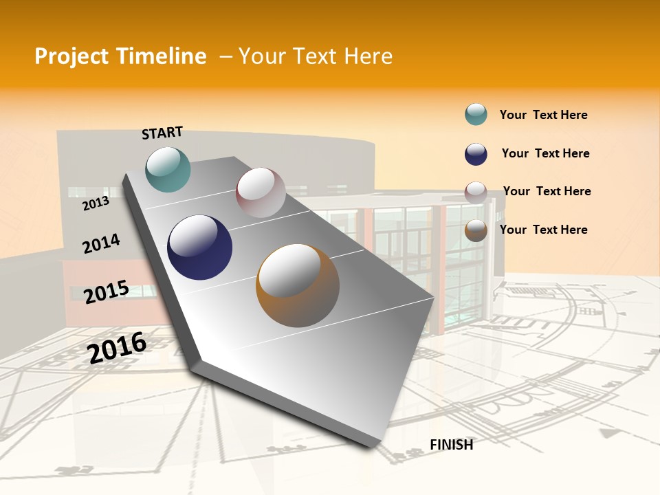 Plan Residential Rendering PowerPoint Template
