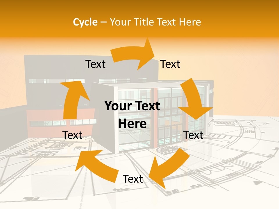 Plan Residential Rendering PowerPoint Template