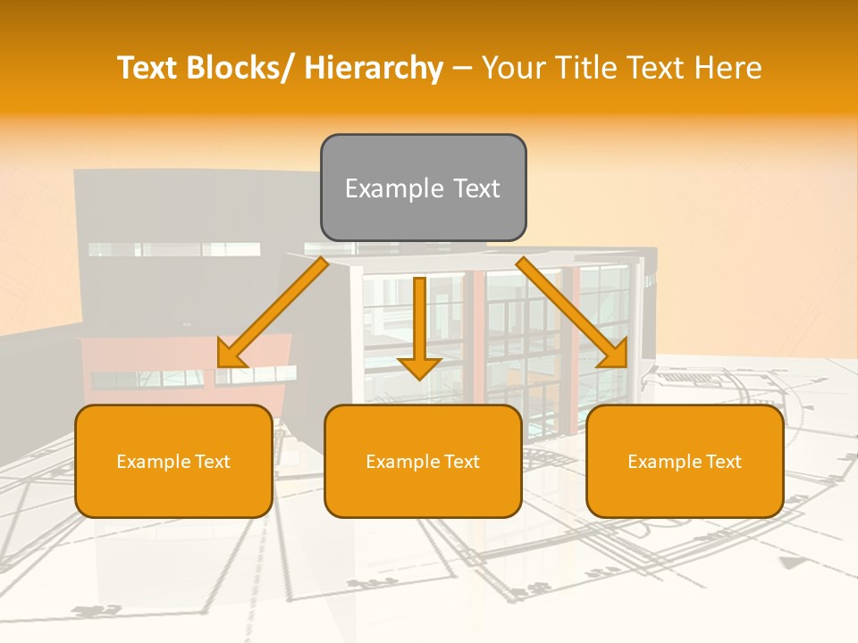 Plan Residential Rendering PowerPoint Template