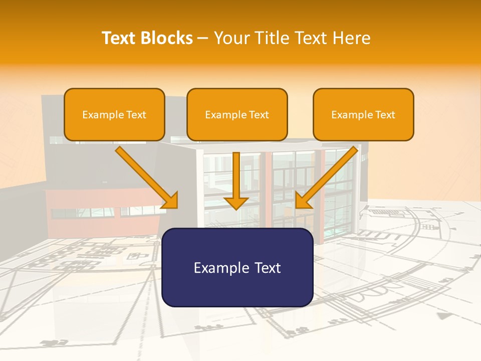 Plan Residential Rendering PowerPoint Template