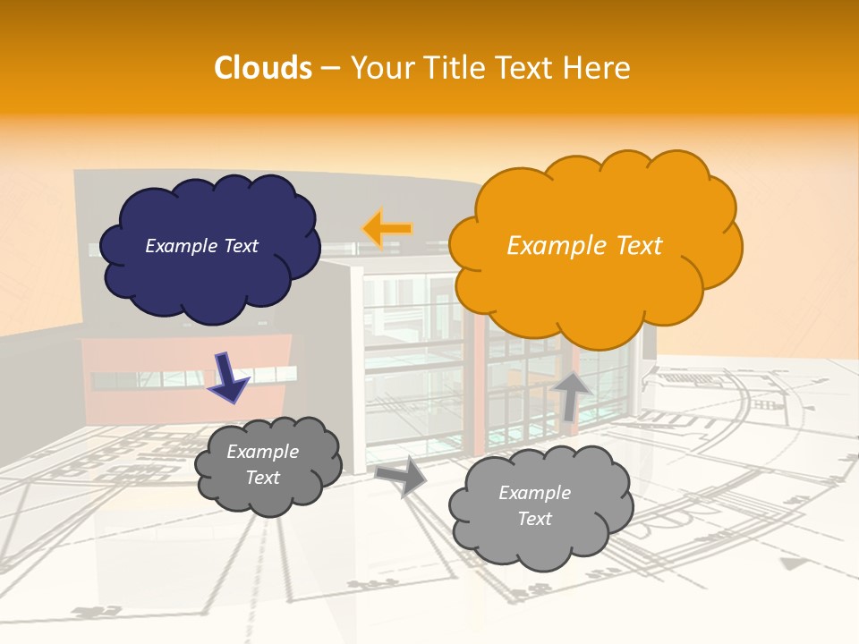 Plan Residential Rendering PowerPoint Template