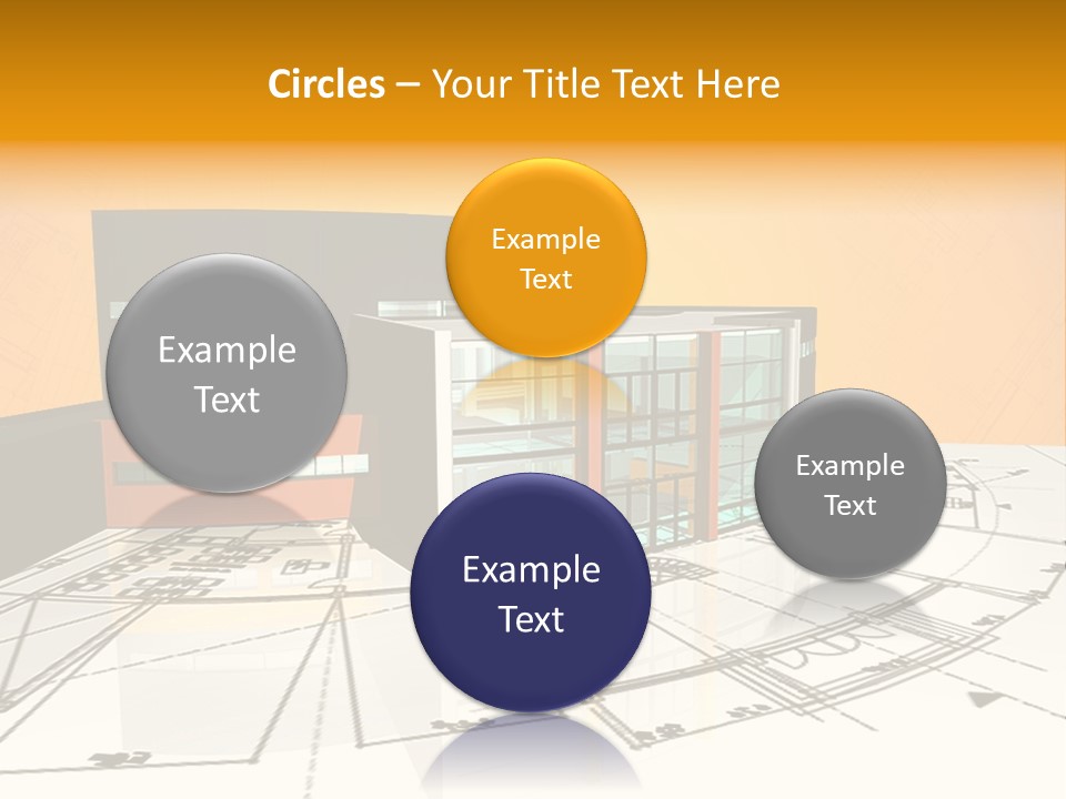 Plan Residential Rendering PowerPoint Template