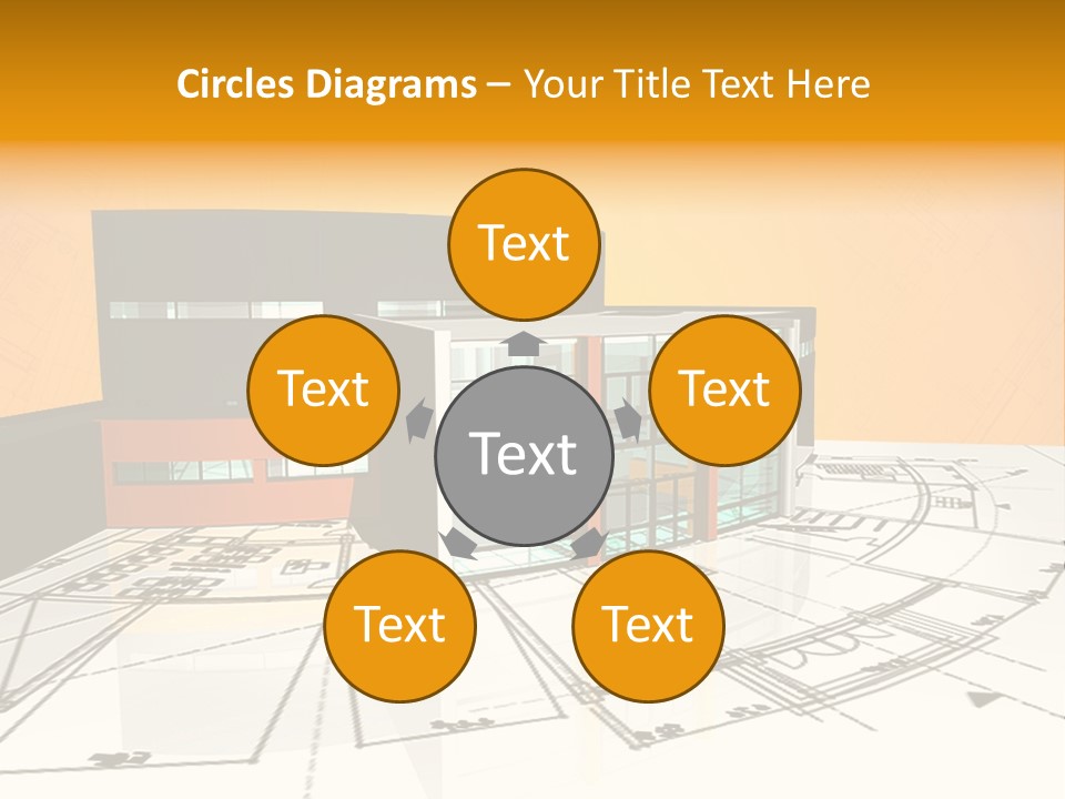 Plan Residential Rendering PowerPoint Template