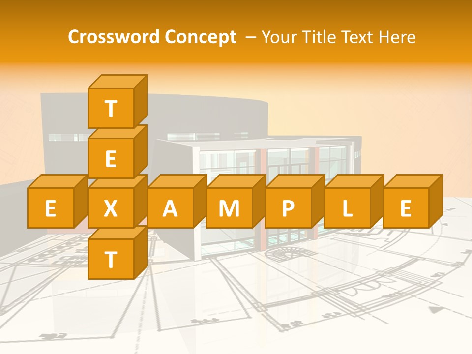 Plan Residential Rendering PowerPoint Template