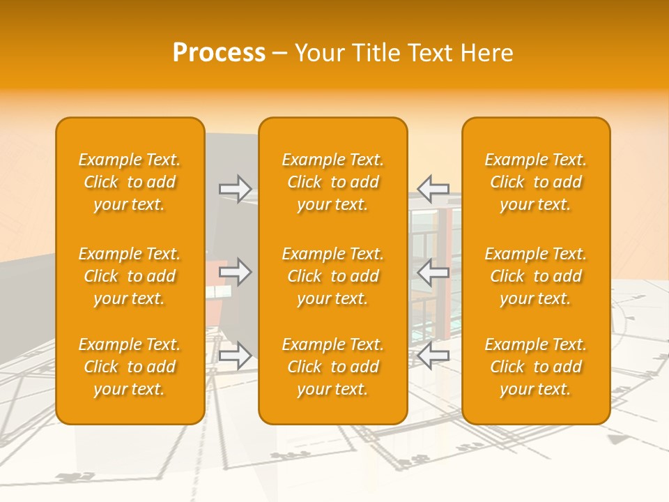 Plan Residential Rendering PowerPoint Template