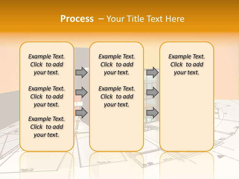 Plan Residential Rendering PowerPoint Template